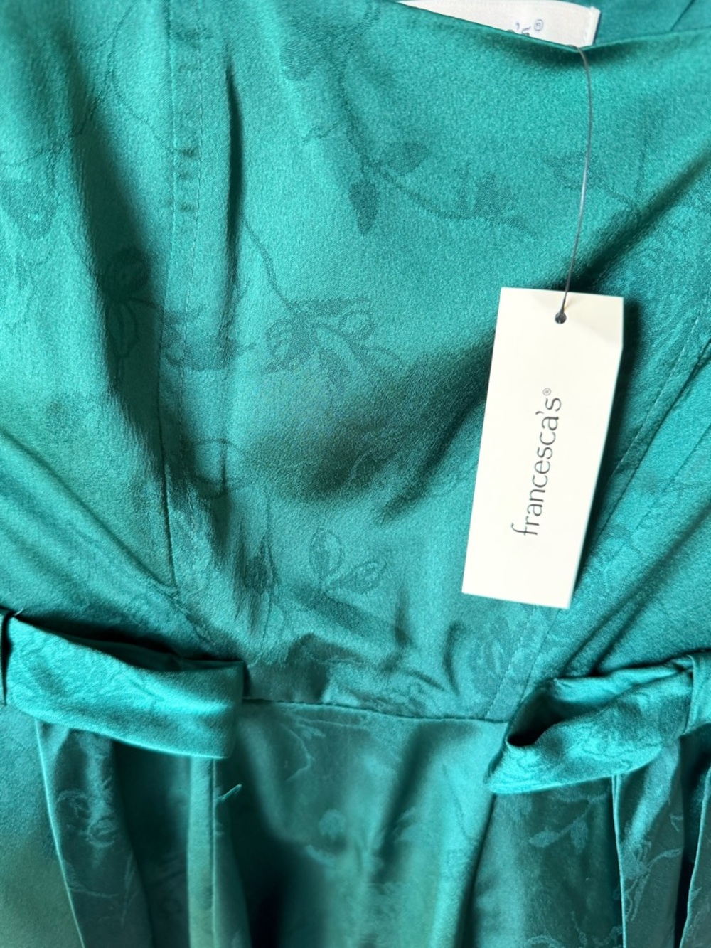 Francesca’s Elise Bubble Hem Mini Dress - Picture 5 of 7
